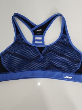 Avia Women's Blue Racerback Sports Bra
